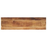 vidaXL Tafelblad rechthoekig 120x30x2,5 cm massief ruw mangohout