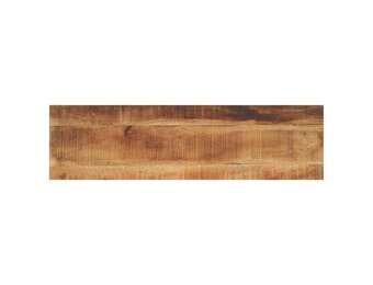 vidaXL Tafelblad rechthoekig 120x30x2,5 cm massief ruw mangohout