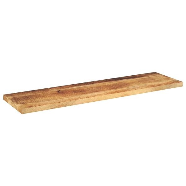 vidaXL Tafelblad rechthoekig 120x30x2,5 cm massief ruw mangohout
