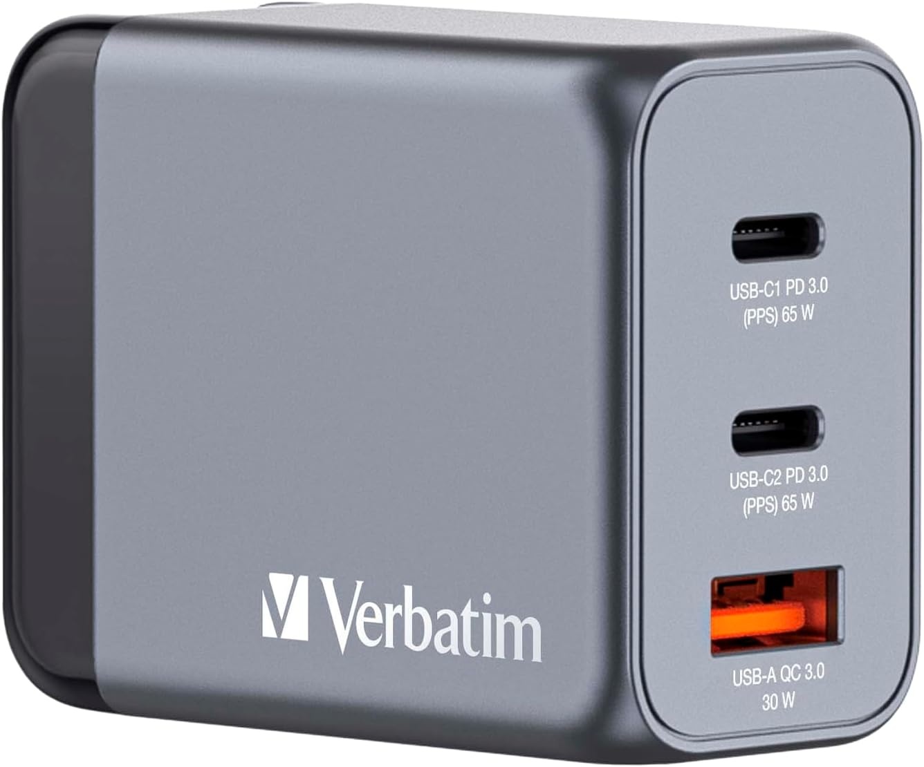 GaN Snellader 65W: 3 Poorten (2x USB-C, 1x USB-A) - 33% Korting!
