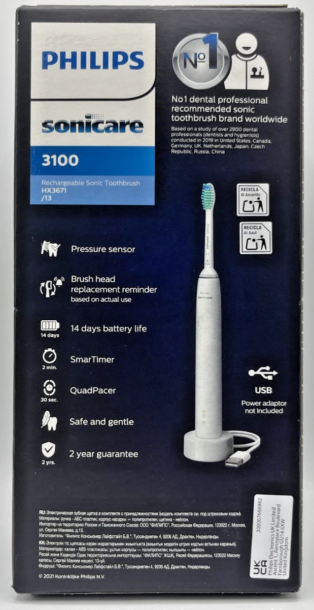 Elektrische Tandenborstel Sonicare 3100 - 29% Korting
