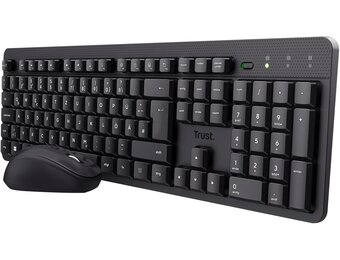 Draadloos Toetsenbord & Muis Set - Stille QWERTZ - 56% Korting