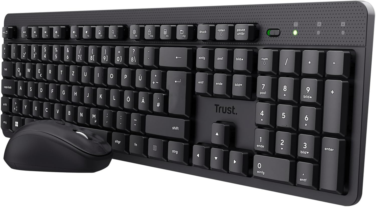 Draadloos Toetsenbord & Muis Set - Stille QWERTZ - 56% Korting