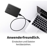 Draagbare Externe Harde Schijf 1TB USB 3.2 Gen 1 - Mac/Windows