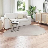 VidaXL Tapijt Zand 160x230 cm Polyester - 34% Korting