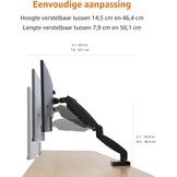 Monitorarm Gasveer 15-27" - 57% Korting