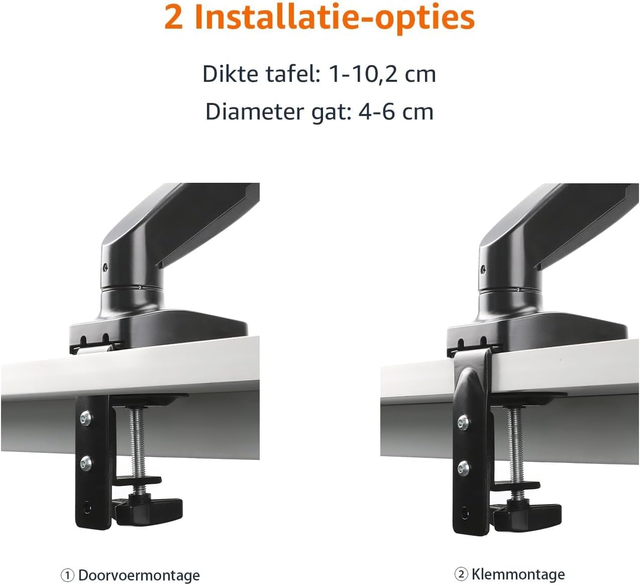 Monitorarm Gasveer 15-27" - 57% Korting