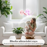 Raamfolie Privacy Decoratief Wit 90x200 cm - 28% Korting
