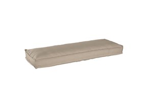 Palletkussen voor bank Taupe Oxford stof 120x40x8 cm - 46% Korting!
