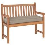 vidaXL Palletkussen Taupe 120x40cm Oxford Stof - Nu 34% Korting!