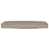 vidaXL Palletkussen Taupe 120x40cm Oxford Stof - Nu 34% Korting!