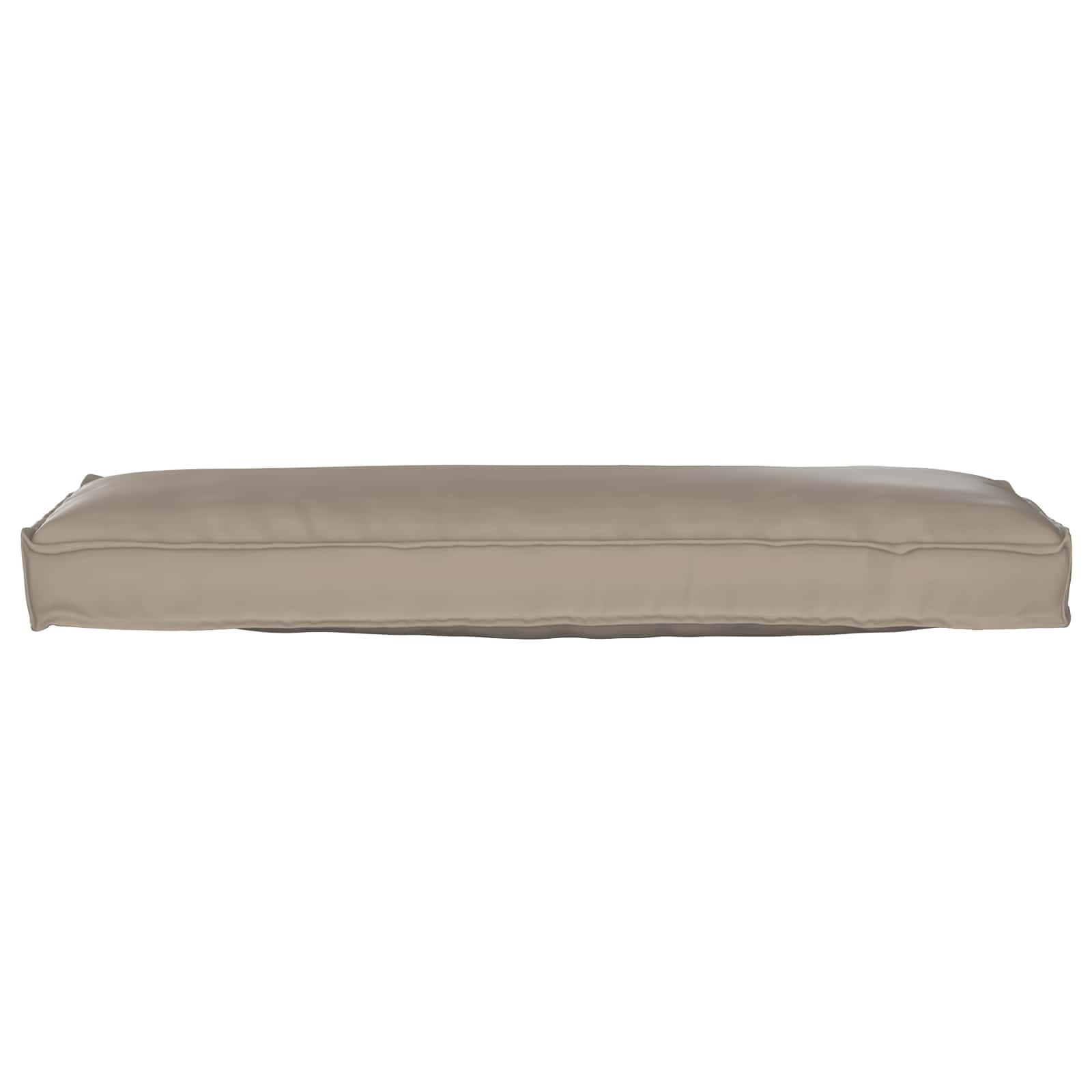 vidaXL Palletkussen Taupe 120x40cm Oxford Stof - Nu 34% Korting!