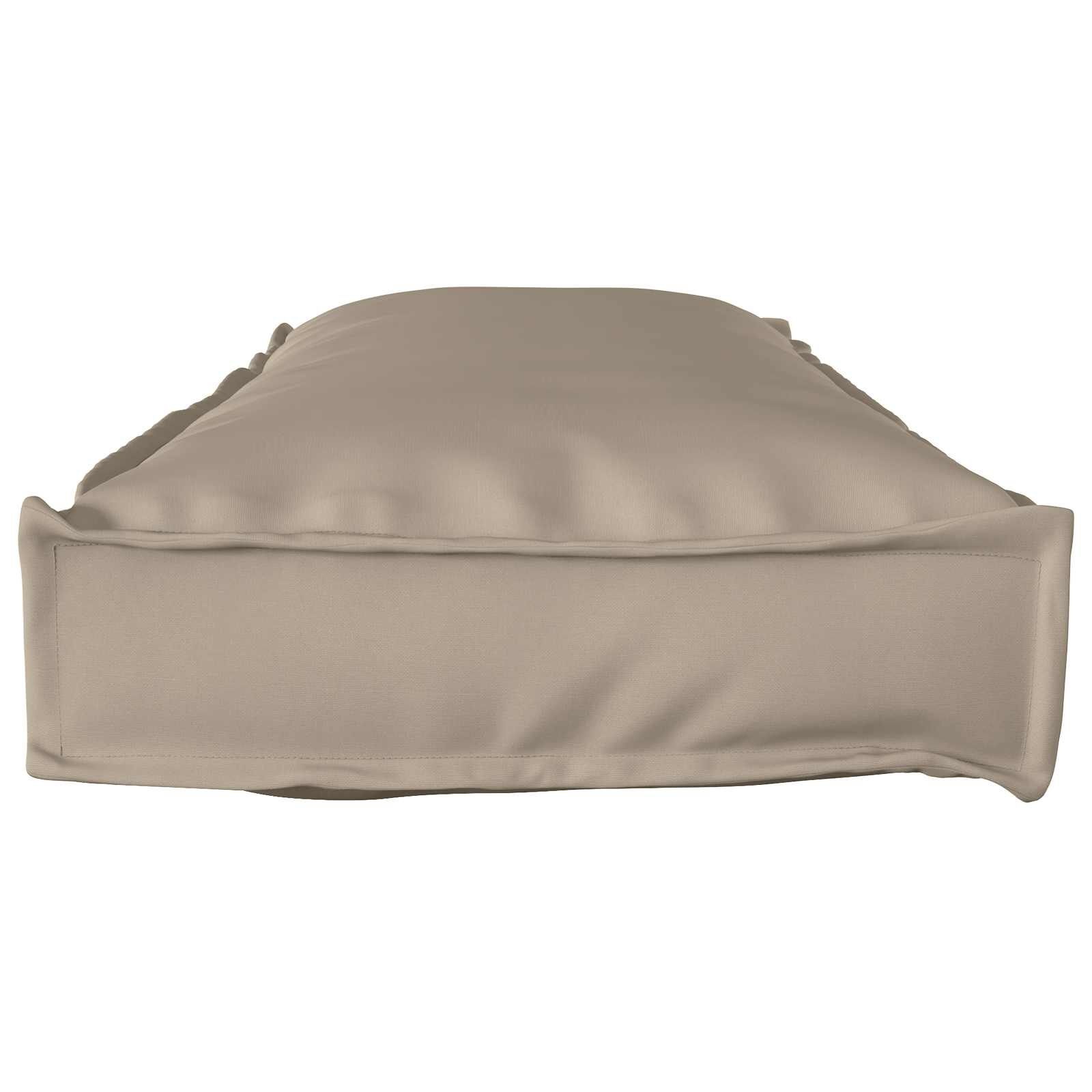 vidaXL Palletkussen Taupe 120x40cm Oxford Stof - Nu 34% Korting!