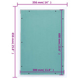 Toegangspaneel Aluminium & Gipsplaat 300x600mm - 29% Korting