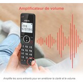 Draadloze DECT Telefoon ES2051: Versterkt Geluid & Oproepblokkering (33% Korting)