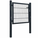 Dubbelstaafmat Poort Antracietgrijs - 106x130 cm - 35% Korting
