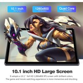 Android Tablet Zwart 10" HD IPS, 2GB RAM, 32GB Opslag - 34% Korting