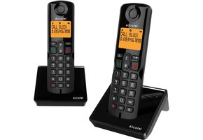 Draadloze huistelefoon S280 Duo Zwart met Nummerherkenning | 34% Korting