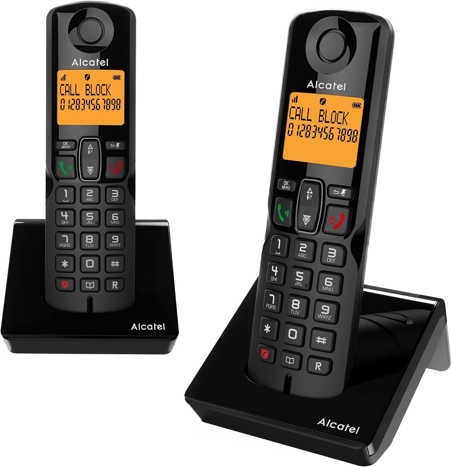 Draadloze huistelefoon S280 Duo Zwart met Nummerherkenning | 34% Korting