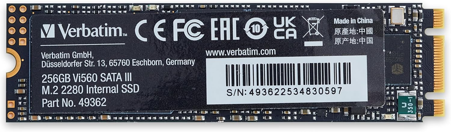 Snelle 256GB M.2 SATA SSD - PC/Laptop Upgrade met 33% Korting