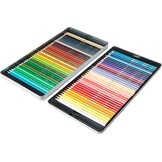 72 Kleurpotloden | Levendige Kleuren | Blikken Doos | 55% Korting