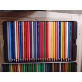 72 Kleurpotloden | Levendige Kleuren | Blikken Doos | 55% Korting