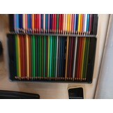 72 Kleurpotloden | Levendige Kleuren | Blikken Doos | 55% Korting