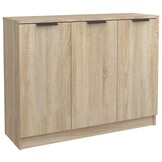 Dressoir Sonoma Eiken 90,5x30x70 cm - 34% Korting!
