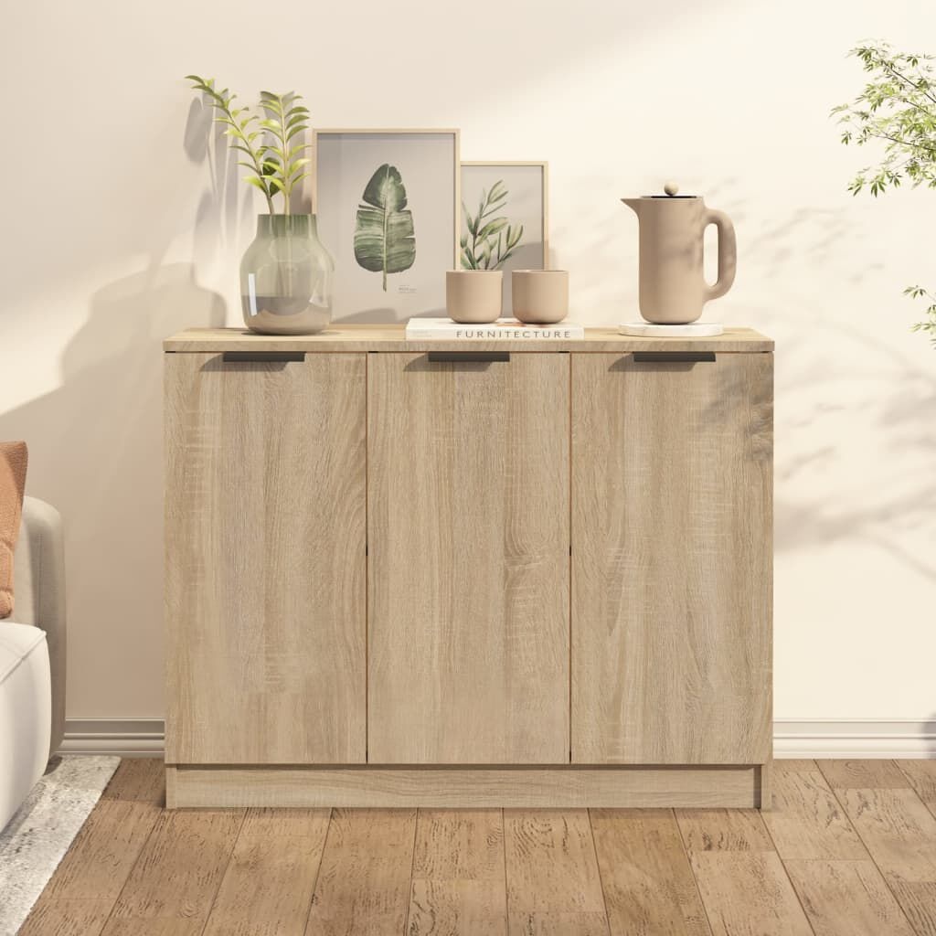Dressoir Sonoma Eiken 90,5x30x70 cm - 34% Korting!