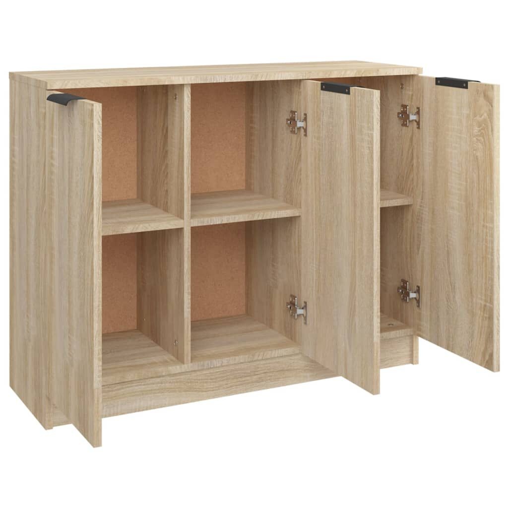 Dressoir Sonoma Eiken 90,5x30x70 cm - 34% Korting!