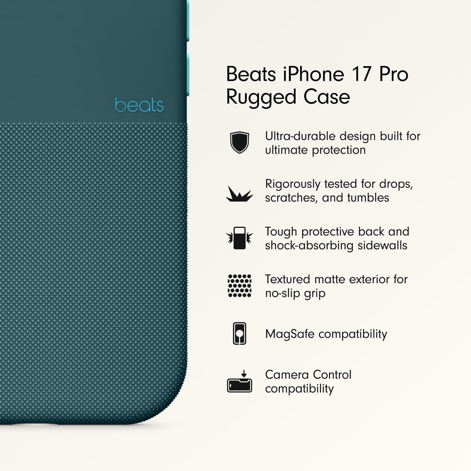 Robuuste iPhone 17 Pro Hoes met MagSafe & Camera Control - 34% Korting
