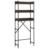 Wasmachinerek 67x25x163 cm Bruin Eiken - 53% Korting