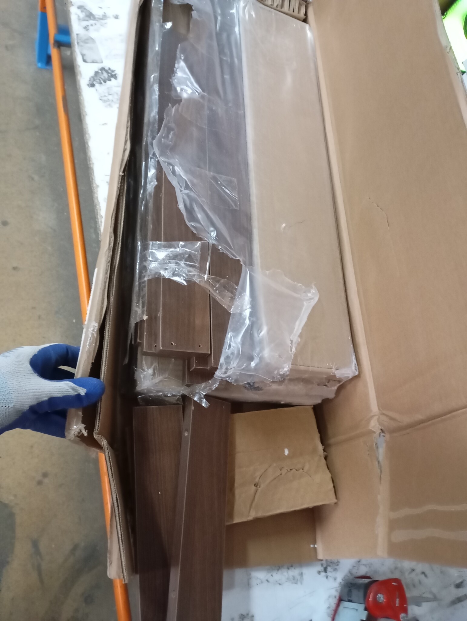 Wasmachinerek 67x25x163 cm Bruin Eiken - 53% Korting