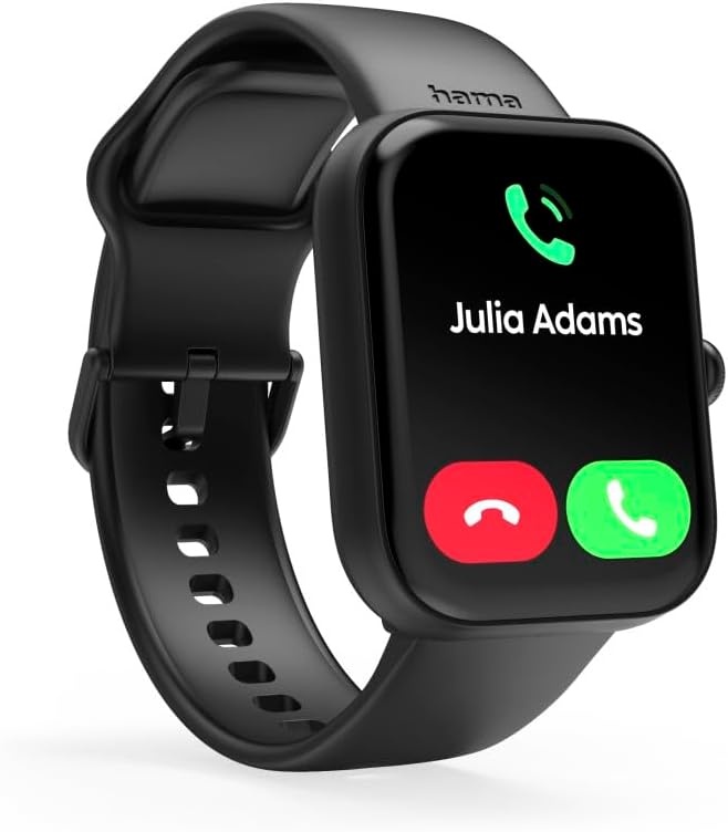 Smartwatch 5000 Zwart met 110 Sporten - 34% Korting