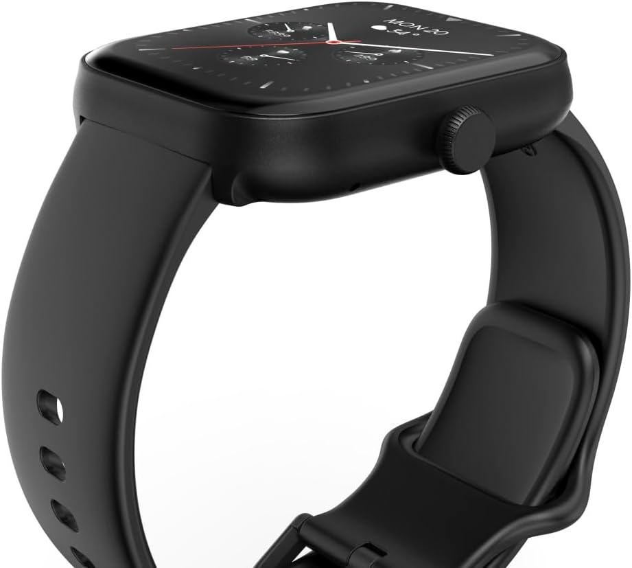 Smartwatch 5000 Zwart met 110 Sporten - 34% Korting