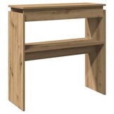vidaXL Wandtafel 80x30x80cm Hout met 53% Korting