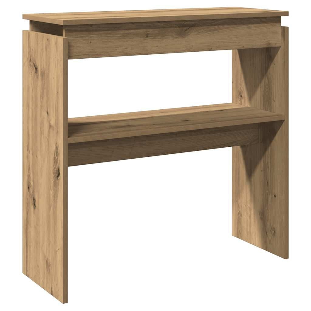 vidaXL Wandtafel 80x30x80cm Hout met 53% Korting