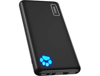 Powerbank 10000mAh Ultra Slim - iPhone & Samsung - 55% Korting