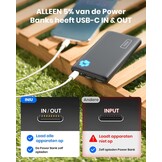 Powerbank 10000mAh Ultra Slim - iPhone & Samsung - 55% Korting