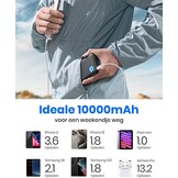 Powerbank 10000mAh Ultra Slim - iPhone & Samsung - 55% Korting
