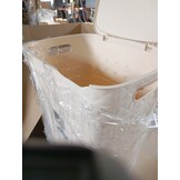 Ruime Wasmand met Deksel Softex 56L - 67% Korting!