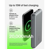 Powerbank 20000mAh Ruimtegrijs | 33% Korting