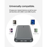 Powerbank 20000mAh Ruimtegrijs | 33% Korting