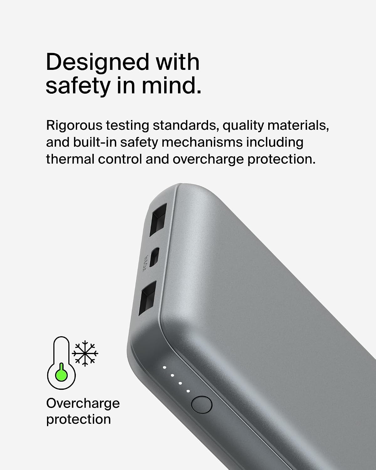 Powerbank 20000mAh Ruimtegrijs | 33% Korting
