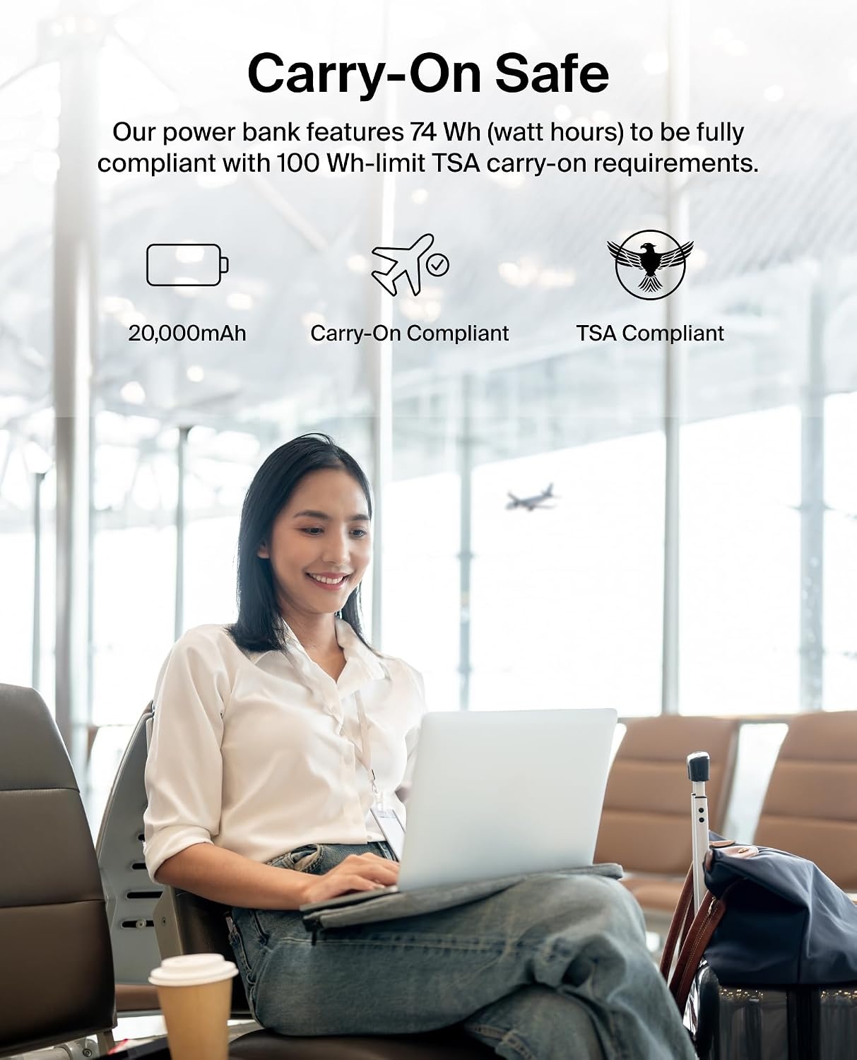 Powerbank 20000mAh Ruimtegrijs | 33% Korting