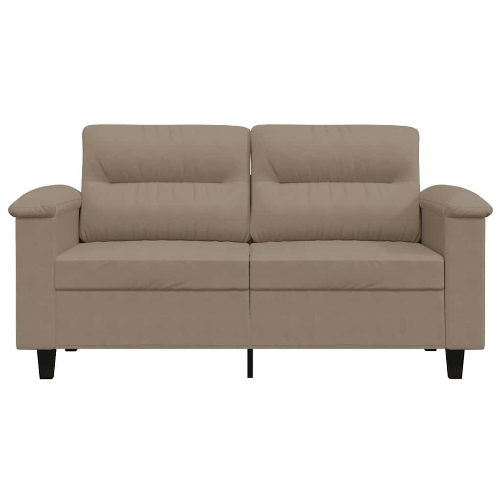 Taupe 2-Zitsbank van Microvezel - 35% Korting