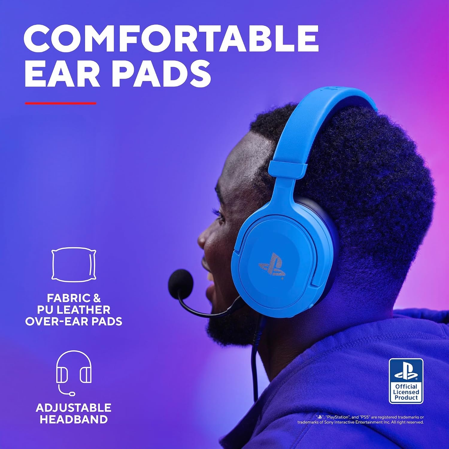Gaming Headset GXT 498B Forta PS5 - 50mm Drivers & Afneembare Microfoon - 34% Korting!