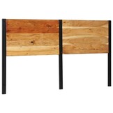 vidaXL Hoofdeinde 180 cm Massief Acaciahout & IJzer - 34% Korting