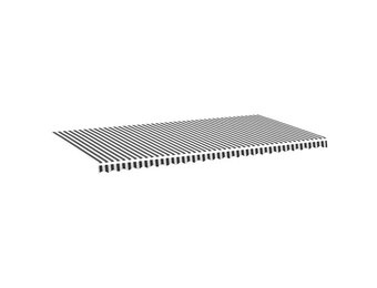 Vervangingsdoek Luifel Antraciet/Wit 6x3m (34% Korting)