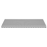 Vervangingsdoek Luifel Antraciet/Wit 6x3m (34% Korting)